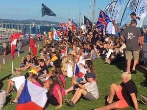 2016 PA Consulting/Allen RS Feva World Championship - Opening day photo copyright Ian McCoy taken at  and featuring the  class