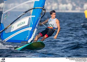 2016 Rio Olympic and Paralympic Games - RS:X Day 2 photo copyright Sailing Energy/World Sailing taken at  and featuring the  class