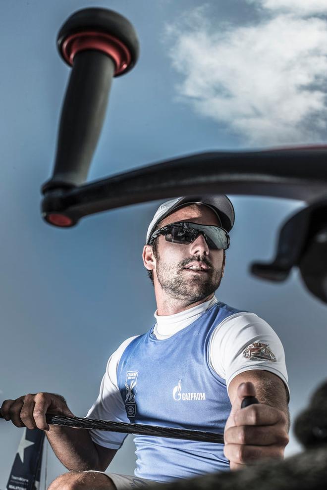 Act 7, Nice 2014 - Day 3 - Phil Robertson –– The Kiwi sailor returns to skipper the wildcard team, Gazprom Team Russia, for the fifth Act of the 2016 season, having sailed onboard the team in 2014 and 2015. - Extreme Sailing Series © Lloyd Images