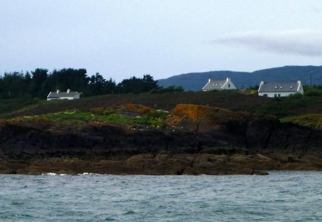 Cottages are stone and nestle down in valleys sheltered from the howling, freezing winter gales.  © SV Taipan