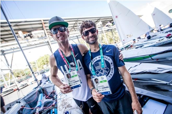 Stuart Mcnay / David Hughes (USA) – 470 – Rio 2016 Olympic Sailing Competition © Sailing Energy / World Sailing