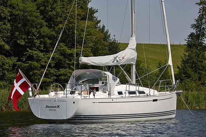 Xc 35 at anchor in a most idyllic location. © X-Yachts