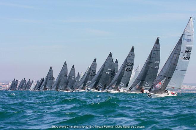 2016 Cascais SB20 World Championships - Day 1 © Neuza Pereira