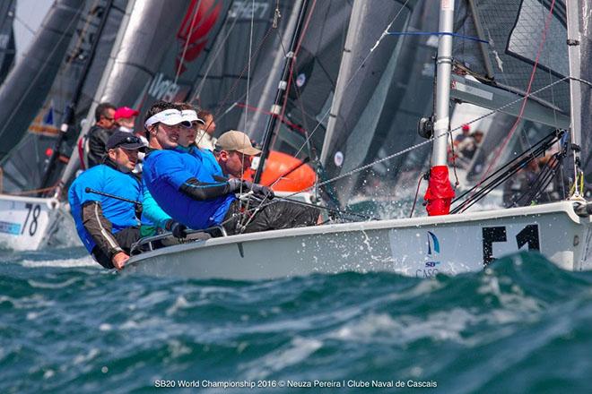 2016 Cascais SB20 World Championships - Day 1 © Neuza Pereira