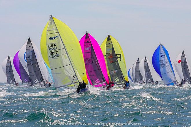 2016 Cascais SB20 World Championships - Day 1 © Neuza Pereira