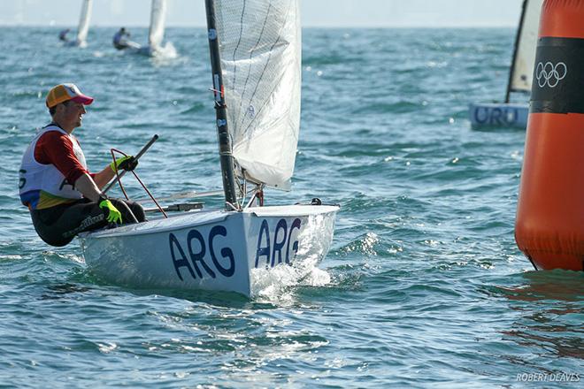 Facundo Olezza in Finn - Men - 2016 Rio Olympic and Paralympic Games ©  Robert Deaves