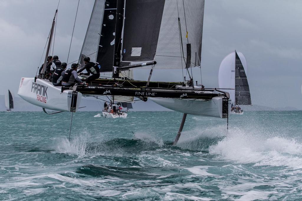 Frank Racing, enjoying the first day of the Audi Hamilton Island Race Week 2016 © Shirley Wodson