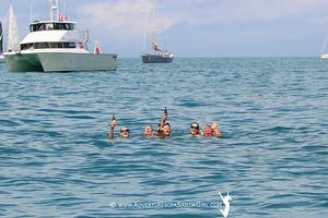 2016 Audi Hamilton Island Race Week - Day 3 - Audi Hamilton Island Whale Watching Week photo copyright Nic Douglass / www.AdventuresofaSailorGirl.com taken at  and featuring the  class