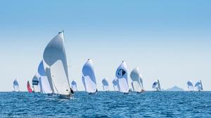 Light breezes prevail at 2016 Melges 20 World Championship photo copyright Barracuda Communications taken at  and featuring the  class