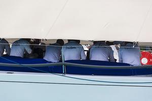 2016 AHIRW - Triton crew staying out of the sun photo copyright  Andrea Francolini Photography http://www.afrancolini.com/ taken at  and featuring the  class