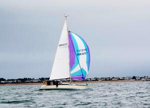 Paper Tiger - Peter Crabb and Peter Williams - Rossborough Round the Island Race photo copyright Bill Harris http://www.shyc.je/Jersey-Regatta// taken at  and featuring the  class