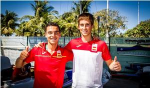 Jordi Xammar / Joan Herp (ESP) – 470 – Rio 2016 Olympic Sailing Competition photo copyright Sailing Energy / World Sailing taken at  and featuring the  class