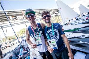 Stuart Mcnay / David Hughes (USA) – 470 – Rio 2016 Olympic Sailing Competition photo copyright Sailing Energy / World Sailing taken at  and featuring the  class