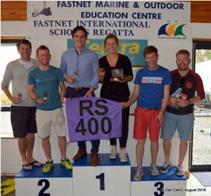 RS400 Prize Giving - Centra RS200 and RS400 Irish Nationals photo copyright Alex Barry taken at  and featuring the  class