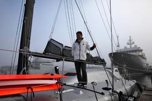 Kojiro Shiraishi, skipper du monocoque Spirit Of Yukoh - Vendée Globe photo copyright Team Spirit of Yukoh taken at  and featuring the  class