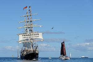 STS Tenacious - 2017 Passage Race photo copyright Jubilee Sailing Trust Australia taken at  and featuring the  class