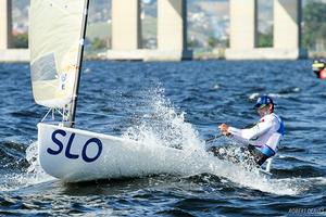 Vasilij Zbogar in Finn-Men - 2016 Rio Olympic and Paralympic Games photo copyright  Robert Deaves taken at  and featuring the  class