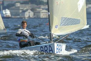 Jorge Zarif in Finn - Men - 2016 Rio Olympic and Paralympic Games photo copyright  Robert Deaves taken at  and featuring the  class