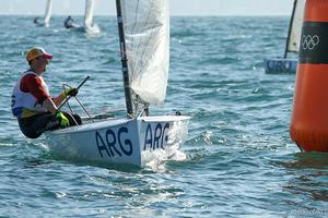 Facundo Olezza in Finn - Men - 2016 Rio Olympic and Paralympic Games photo copyright  Robert Deaves taken at  and featuring the  class