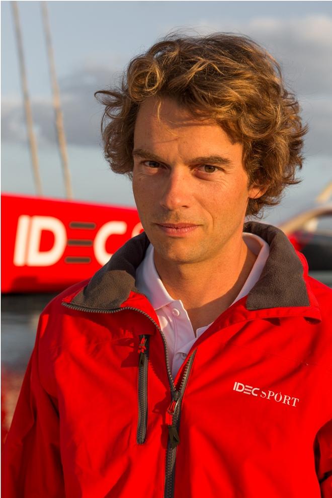 Gwénolé Gahinet – IDEC SPORT - Jules Verne Trophy © Jean-Marie Liot / DPPI / IDEC http://www.trimaran-idec.com/