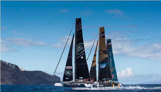 Four days of racing are planned in Lisbon, including a longer coastal race combined with the Series’ signature Stadium Racing format. &copy; Extreme Sailing Series