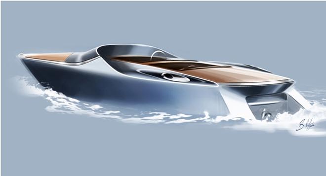 Aston Martin AM37 powerboat unveiled at the prestigious Monaco Yacht Show © Quintessence Yachts