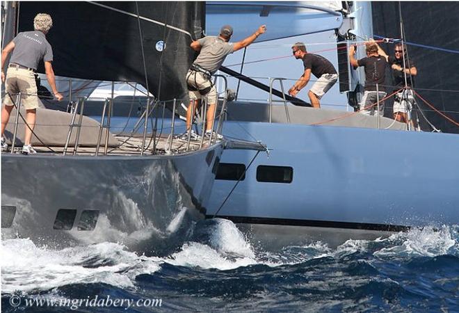 Crash sequence - Les Voiles de St Tropez © Ingrid Abery http://www.ingridabery.com