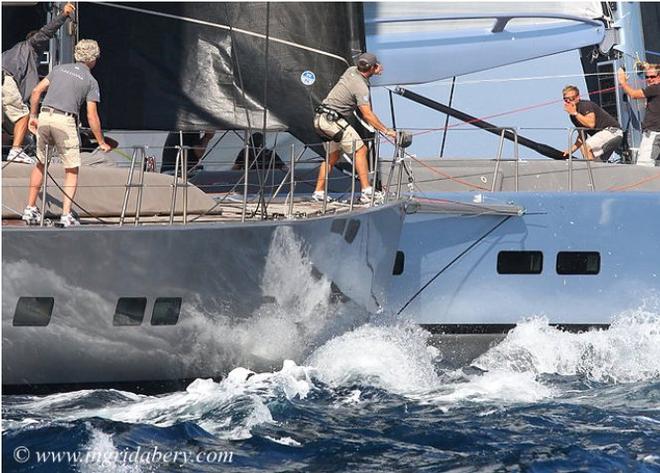 Crash sequence - Les Voiles de St Tropez © Ingrid Abery http://www.ingridabery.com