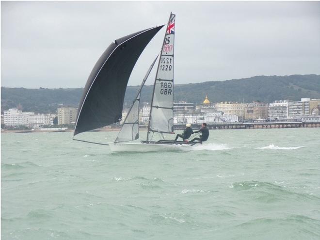 Kite Tear Pier - Magic Marine RS800 Grand Prix © Ben Daigneault