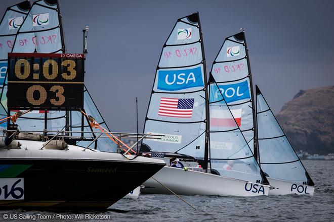 Dee Smith, 2.4mR class - 2016 Rio Paralympic Games © Will Ricketson / US Sailing Team http://home.ussailing.org/