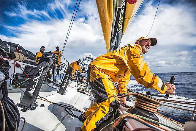 One of the proving grounds for Harken - the Volvo Ocean Race - this time with Abu Dhabi Racing. © Matt Knighton/ Abu Dhabi Racing/Volvo Ocean Race