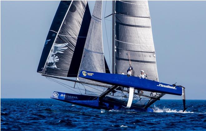 Naofumi Kamei's Mamma Aiuto! is the sole Japanese entry – GC32 La Reserva de Sotogrande Cup - GC32 Racing Tour © Jesus Renedo / GC32 Racing Tour