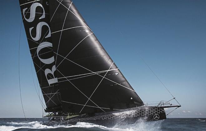 Alex Thomson onboard Hugo Boss - Vendée Globe © Mark Lloyd / Hugo Boss