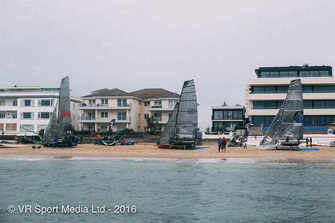 2016 18 Foot Skiff Euro Grand Prix - Sandbanks Poole - Day 4 © VR Sport Media Ltd