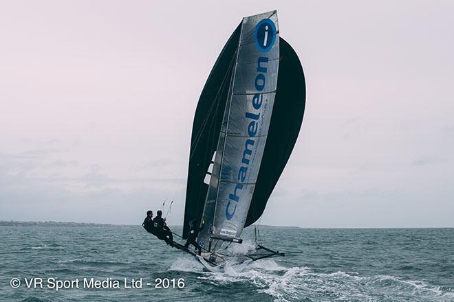 2016 18 Foot Skiff Euro Grand Prix - Sandbanks Poole - Day 4 © VR Sport Media Ltd