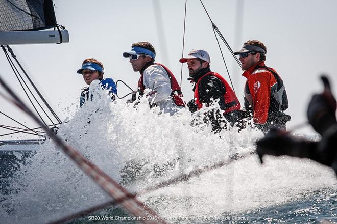 2016 Cascais SB20 World Championships – Day 3 © Neuza Pereira