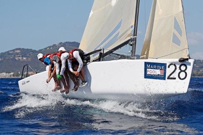 Michael Tarabochia's White Room GER677 - currently fifth in the Corinthian ranking - Marinepool Melges 24 European Championship ©  Pierrick Contin http://www.pierrickcontin.fr/