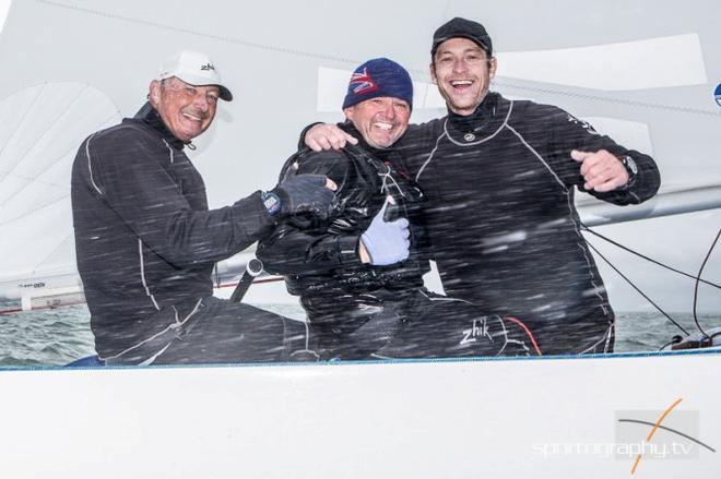 The overall winner of the 2016 Etchells World Championship, hosted by the Royal London Yacht Club, is John Bertrand (AUS) © Sportography.tv