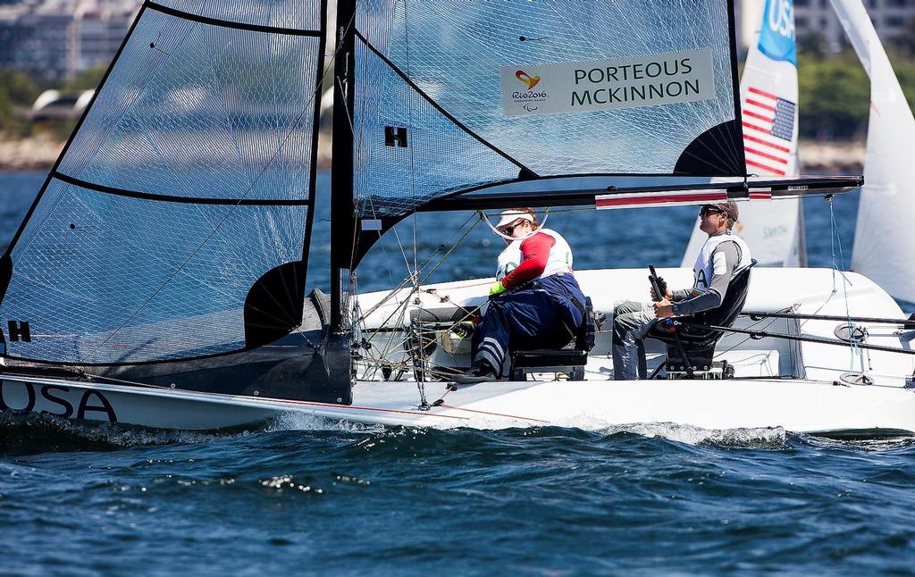 SKUD 18 - 2016 Paralympics - Day 1, September 13, 2016 photo copyright Richard Langdon / World Sailing taken at  and featuring the  class