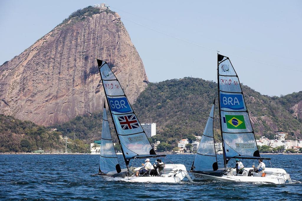 SKUD 18 - 2016 Paralympics - Day 1, September 13, 2016 © Richard Langdon / World Sailing