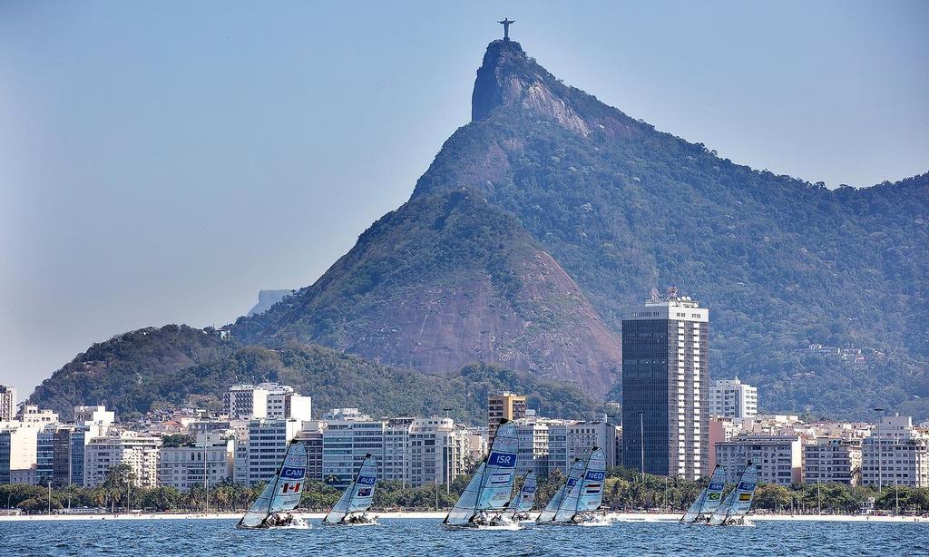 SKUD 18 - 2016 Paralympics - Day 1, September 13, 2016 photo copyright Richard Langdon / World Sailing taken at  and featuring the  class