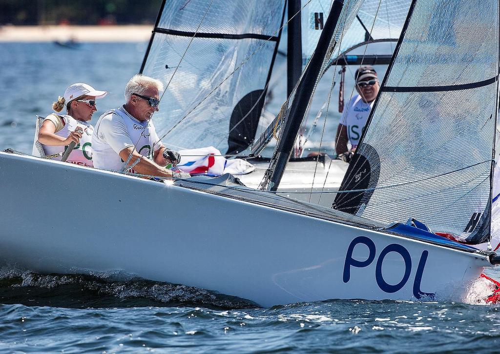 SKUD 18 - 2016 Paralympics - Day 1, September 13, 2016 © Richard Langdon / World Sailing