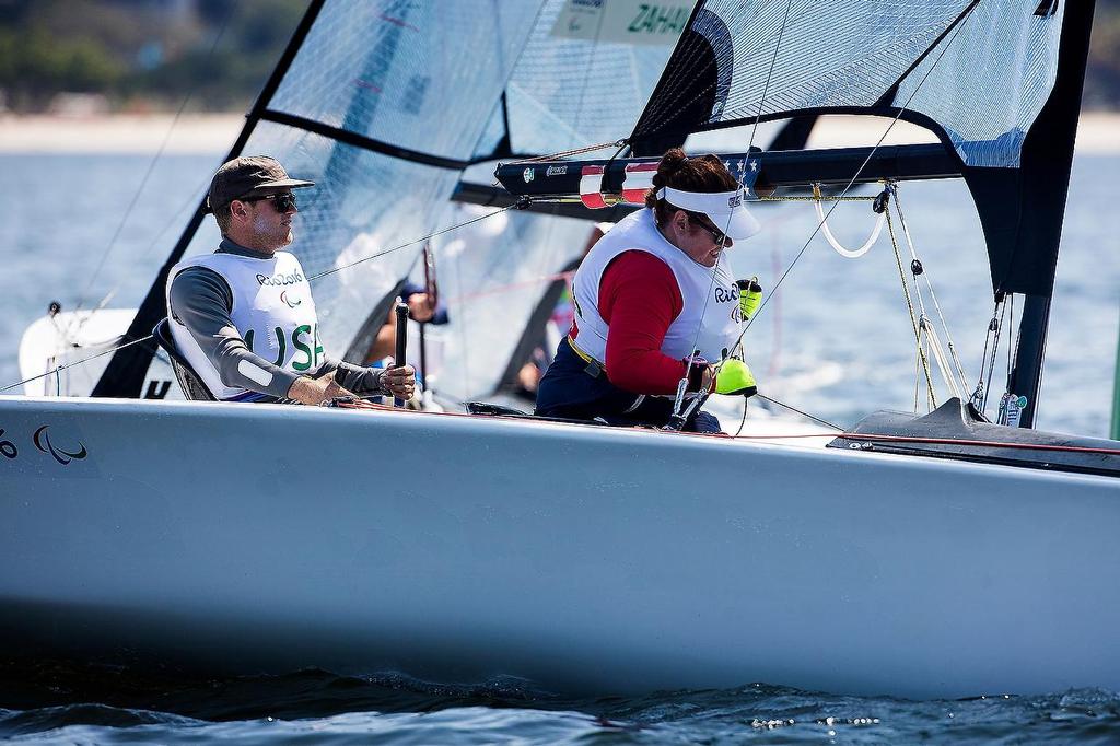 SKUD 18 - 2016 Paralympics - Day 1, September 13, 2016 © Richard Langdon / World Sailing