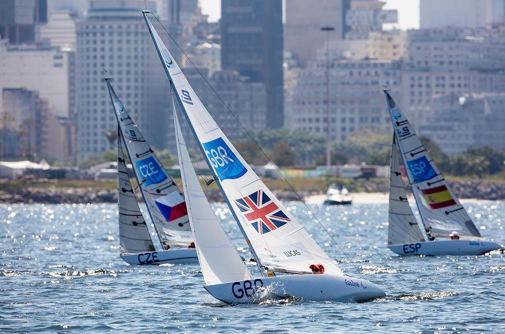 GBR - Norlin 2.4 - 2016 Paralympics - Day 2, September 14, 2016 © Richard Langdon / World Sailing