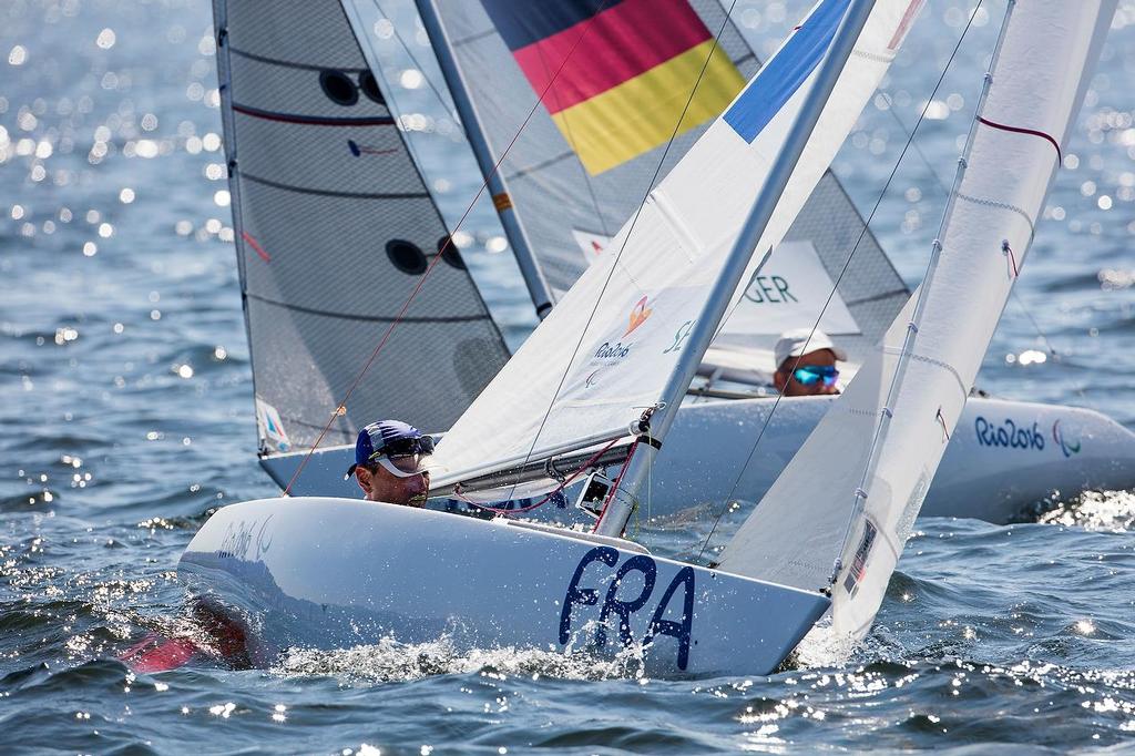 FRA - Norlin 2.4 - 2016 Paralympics - Day 2, September 14, 2016 © Richard Langdon / World Sailing