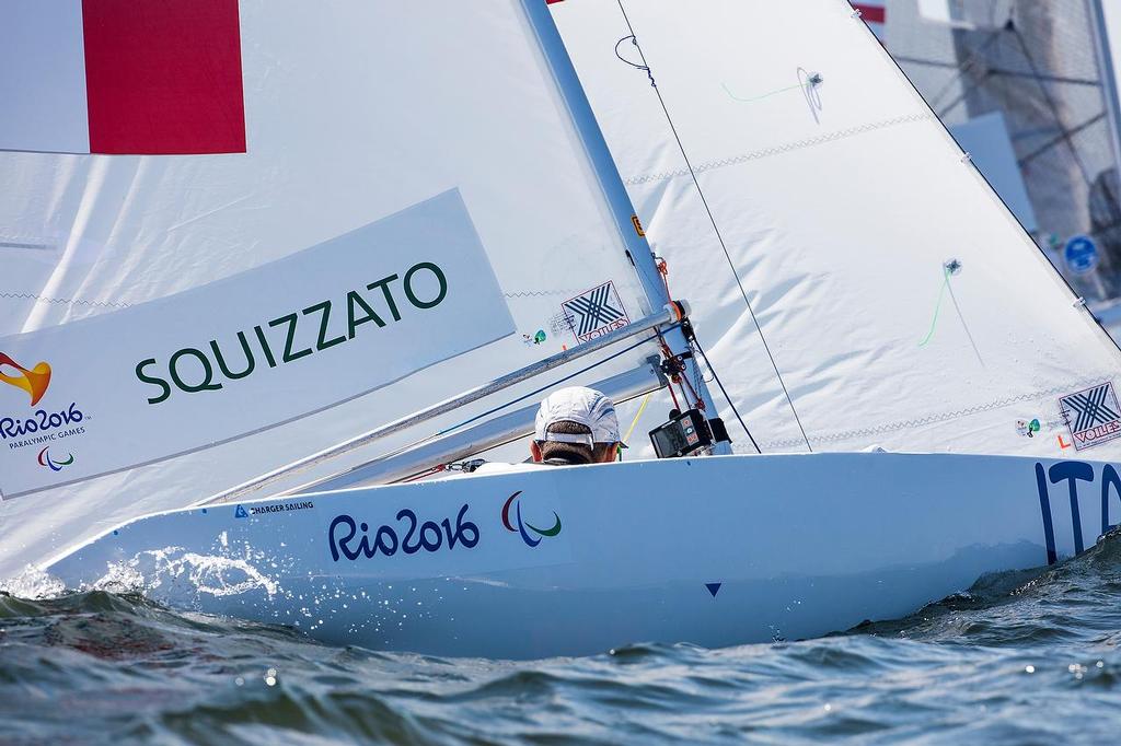 ITA - Norlin 2.4 - 2016 Paralympics - Day 2, September 14, 2016 © Richard Langdon / World Sailing