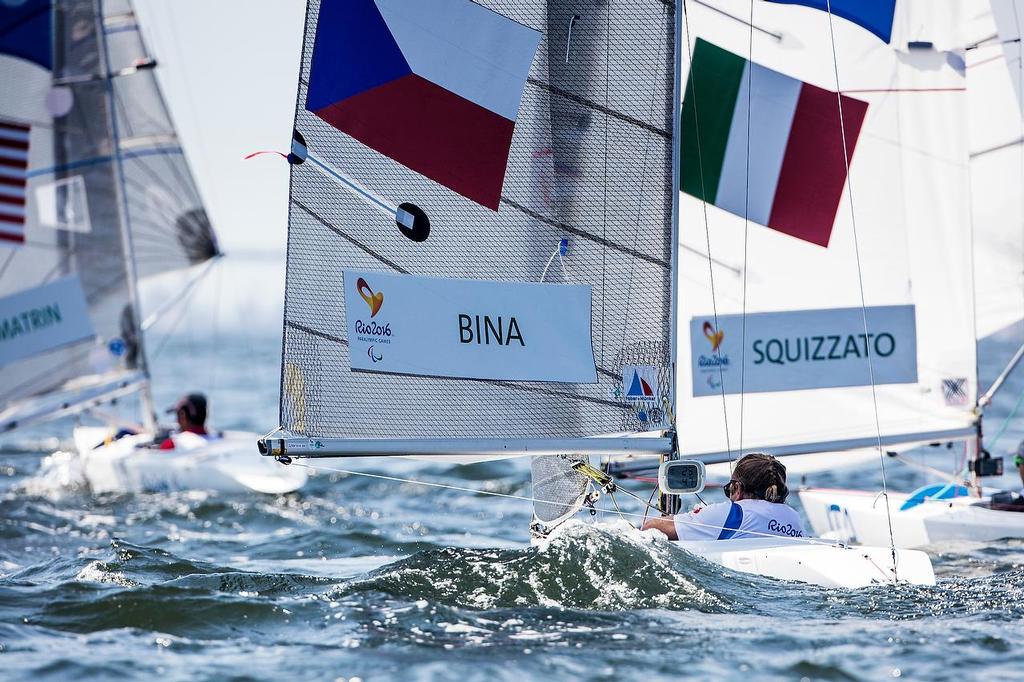 Norlin 2.4 - 2016 Paralympics - Day 2, September 14, 2016 © Richard Langdon / World Sailing