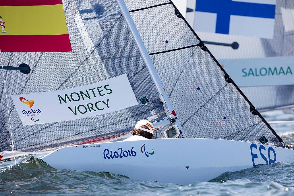 ESP - Norlin 2.4 - 2016 Paralympics - Day 2, September 14, 2016 © Richard Langdon / World Sailing