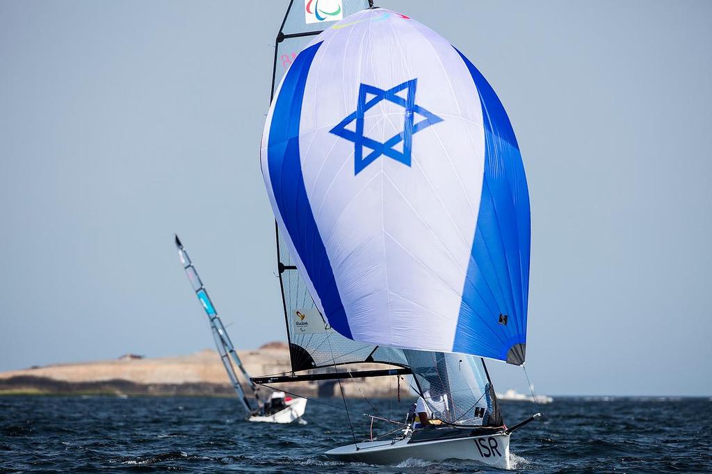 Israel - SKUD 18 - 2016 Paralympics - Day 2, September 14, 2016 &copy; Richard Langdon / World Sailing