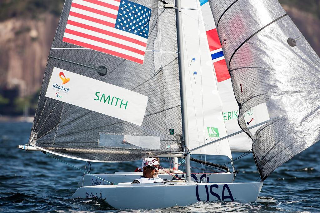 USA - Norlin 2.4 - 2016 Paralympics - Day 2, September 14, 2016 © Richard Langdon / World Sailing